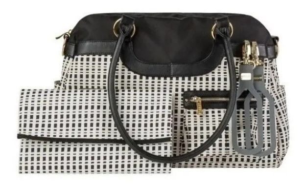 Imagen de Bolso Maternal Jj Cole Satchel Con Cambiador 47x27 Cm Beige Satchel