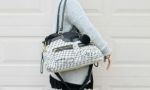 Imagen de Bolso Maternal Jj Cole Satchel Con Cambiador 47x27 Cm Beige Satchel