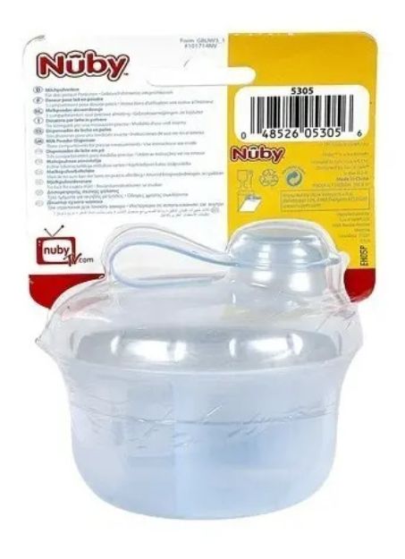 Imagen de Dispensador Dosificador De Fórmula Nuby Con Divisiones Bebes