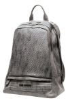 Imagen de Mochila Maternal Ecocuero Gris Estocolmo Bebes C/cambiador  Gris Oscuro Cuero Sintético