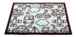 Imagen de Alfombra Cuarto Bebé Kidsline Transporte Tamaño 150 X 90cm