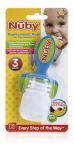 Imagen de 3 Repuestos De Tela Para Mordillo De Frutas Nuby    Blanco Liso