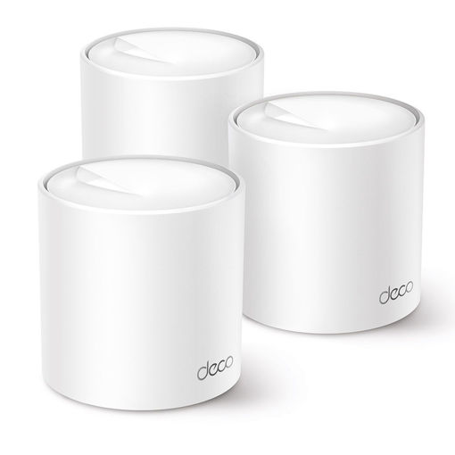 Imagen de SISTEMA MESH TP-LINK DECO X50-POE AX3000 WIFI 6 3 PACK