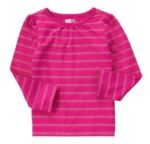 Imagen de Remera Manga Larga Crazy8 Algodón  Bebes Niños Holiday  Fucsia 18-24 Meses Liso