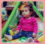 Imagen de Remera Manga Larga Crazy8 Algodón  Bebes Niños Holiday  Fucsia 18-24 Meses Liso