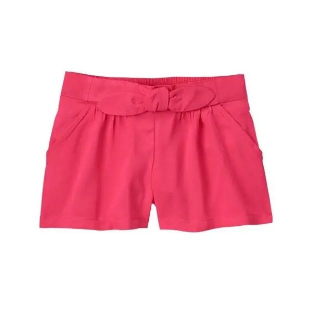 Imagen de Short Corto Con Lazo Fucsia Crazy8 Niñas Verano  Fucsia Liso 3t