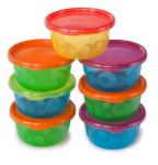 Imagen de Set X 6 Bowls Grandes Con Tapa Multicolor The First Year 