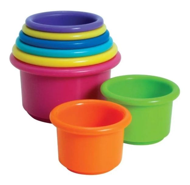Imagen de Vasos Apilables Para El Agua  The First Year Bebé Baño