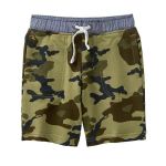 Imagen de Short Bermuda Con Pretina Crazy8  Camuflaje Algodón Varón Gris Oscuro 12-18 Meses