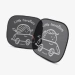 Imagen de Parasoles Negros Para Auto Babypack Con Ventosa