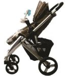 Imagen de Ventiladores Portátiles Para Bebés Coches Verano A Pilas Celeste/blanco