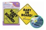Imagen de Cartel Dreambaby Alerta Bebé A Bordo Seguridad Autos Avisos