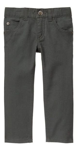 Imagen de Jean Pantalon Crazy8 Rocker Gris Oscuro Bebés Varon Gris 5t