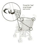Imagen de Bolsa Red Organizador Juguetes Para Coches Bebés Dreambaby 