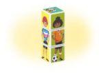 Imagen de Puzzle Cubos Magnéticos Deportes Geomag 3 Piezas Didactico Índigo
