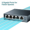 Imagen de SWITCH TP-LINK TL-SG105 5 PUERTOS GIGABIT
