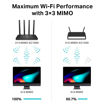 Imagen de ROUTER TP-LINK ARCHER C80 AC1900 WIFI DOBLE BANDA GIGABIT