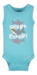 Imagen de Pack De 4 Bodies Musculosas Diseño Surfistas Gerber Algodón Azul 24m