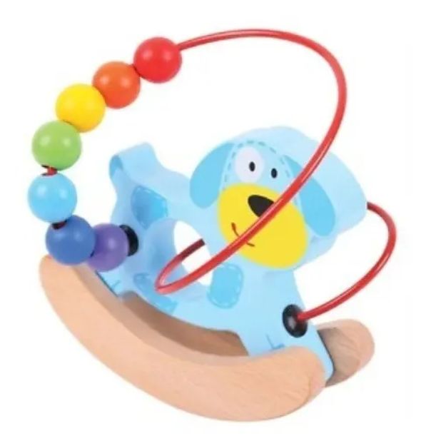 Imagen de Juguete Perro Balancín De Madera Bigjigs Toys Rocking Dog