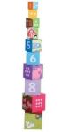 Imagen de Juego Cubos Apilables Números Y Animales Bigjigs Niños 18m+ Azul Marino