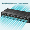 Imagen de SWITCH TP-LINK LS1008G 8 PUERTOS GIGABIT