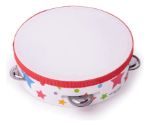 Imagen de Pandereta Musical Juguete De Madera Bigjigs Para Bebés 12m+