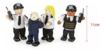 Imagen de Juguetes Figura De Acción Policía Y Ladrones Bigjigs 11cm
