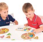 Imagen de Puzzle Divertido Juego De Pizza Combinación Colores Orchard 