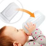 Imagen de Mamadera Con Bolsa Y Tetina Silicona Anticólico 8oz (236 Ml) Gris