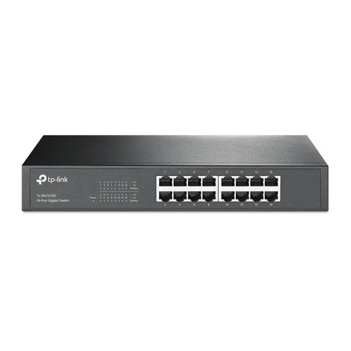 Imagen de SWITCH TP-LINK TL-SG1016D 16 PUERTOS GIGABIT