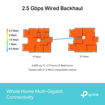 Imagen de SISTEMA MESH TP-LINK DECO BE65 BE11000 WIFI 7 TRIBANDA 3 PACK