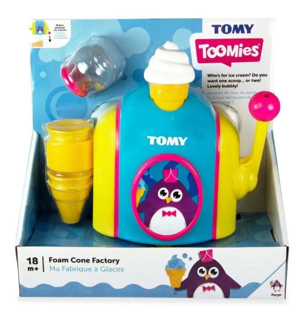 Imagen de Juguete De Baño Maquina Burbujas Y Helados Tomy  Niños Agua