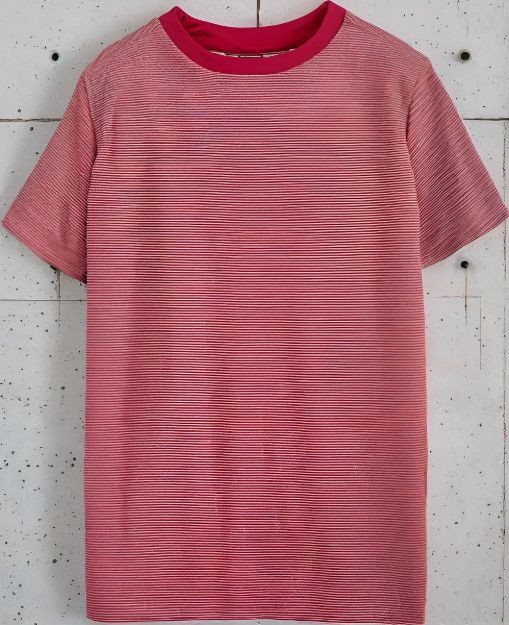 Imagen de Remera Rayada Crazy8 Niños Algodón Rojas Rojo Rayas Xl