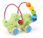 Imagen de Bigjigs Toys Cocodrilo De Madera Con Cuentas Bebes 12m+