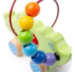 Imagen de Bigjigs Toys Cocodrilo De Madera Con Cuentas Bebes 12m+