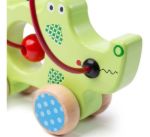 Imagen de Bigjigs Toys Cocodrilo De Madera Con Cuentas Bebes 12m+