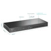 Imagen de SWITCH TP-LINK SX3008F JETSTREAM 8 PUERTOS 10G SFP+ L2+ OMADA SDN