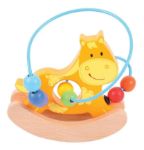Imagen de Bigjigs Toys Balancín Caballo De Madera Con Cuentas 12m+