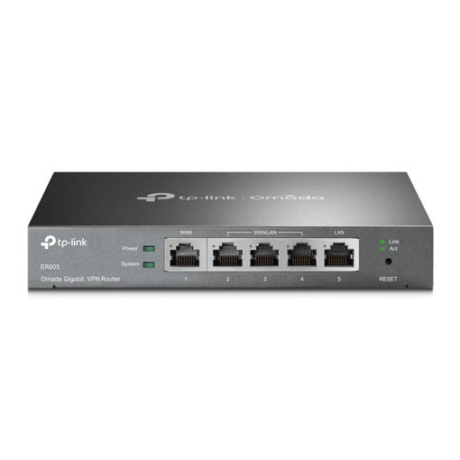 Imagen de ROUTER VPN TP-LINK SAFESTREAM TL-ER605 GIGABIT MULTI-WAN OMADA SDN