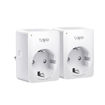 Imagen de ENCHUFE INTELIGENTE TP-LINK TAPO P100 MINI WIFI 2 PACK