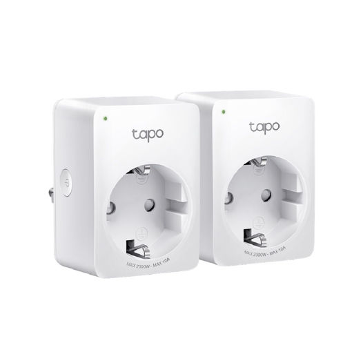 Imagen de ENCHUFE INTELIGENTE TP-LINK TAPO P100 MINI WIFI 2 PACK