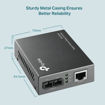 Imagen de CONVERTIDOR TP-LINK DE FIBRA MC200CM