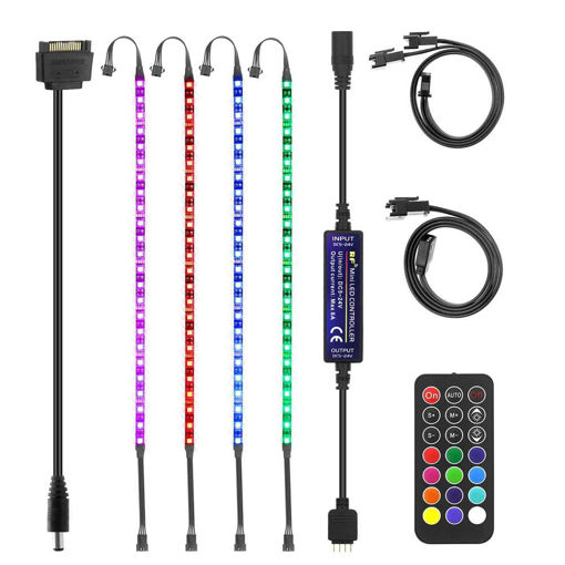 Imagen de TIRA LED ALITOVE RGB PARA PC CON CONTROL