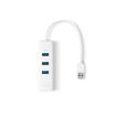 Imagen de HUB ADAPTADOR TP-LINK UE330 USB 3.0 A RJ45 GIGABIT CON 3 PUERTOS USB 3.0