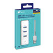 Imagen de HUB ADAPTADOR TP-LINK UE330 USB 3.0 A RJ45 GIGABIT CON 3 PUERTOS USB 3.0