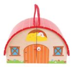 Imagen de Casa Infantil Bigjigs Mi Granja Juego Madera Infantil 3años+ Rojo Granja