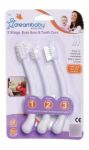 Imagen de Set De 3 Cepillos Dientes Para Varias Etapas Bebes Niños