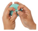 Imagen de Vaso Con 3 Boquillas De Silicona Ajustable Antivuelco Bebes Nordico Liso