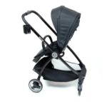 Imagen de Coche Con Babysilla Base Isofix Para El Auto Greet Bebes Negro