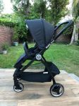Imagen de Coche Con Babysilla Base Isofix Para El Auto Greet Bebes Negro